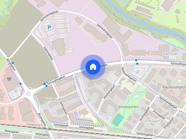 Lägenhet hyra i Bortre Luthagen, Uppsala