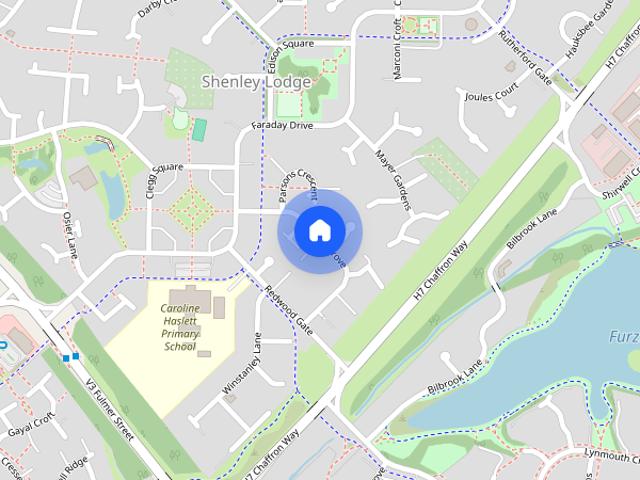 House for rent in Shenley Brook End, Milton Keynes