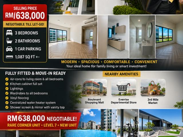 Condominium for sale in Sarawak