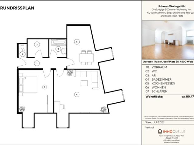 Wohnung kaufen in Wels, Oberösterreich
