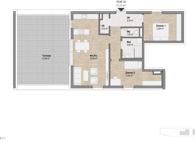 Wohnung kaufen in Gersdorf-Feistritz, Steiermark