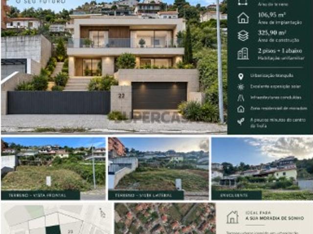 Terreno venda em Trofa, Porto
