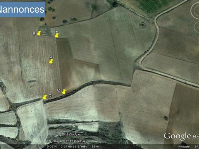 Terrain vente