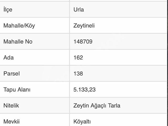 Urla, İzmir içerisinde satılık mülk