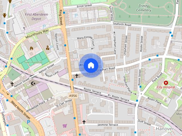 Apartment for rent in Hanover, Aberdeen City