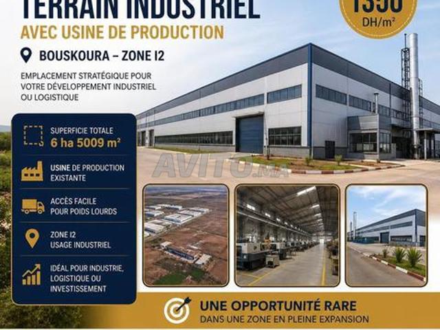Propriété vente à Bouskoura, Gharb-Chrarda-Beni Hssen
