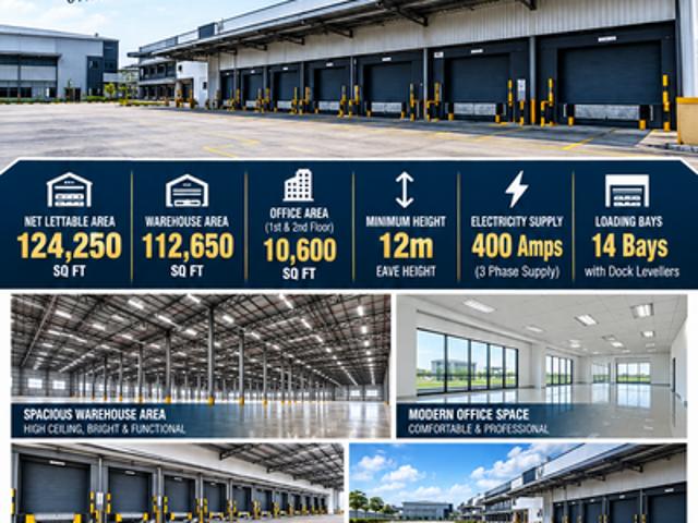 Warehouse for rent in Petaling, Subang Jaya