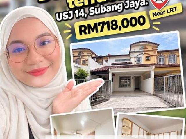 House for sale in USJ 14, Majlis Bandaraya Subang Jaya