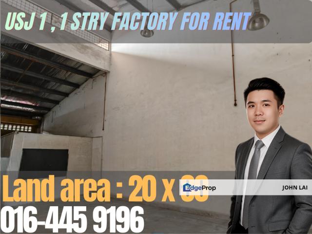 Warehouse for rent in Petaling, Subang Jaya