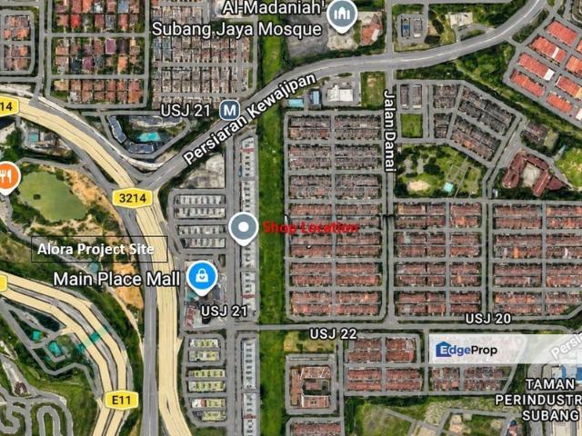 Shop for sale in Petaling, Subang Jaya