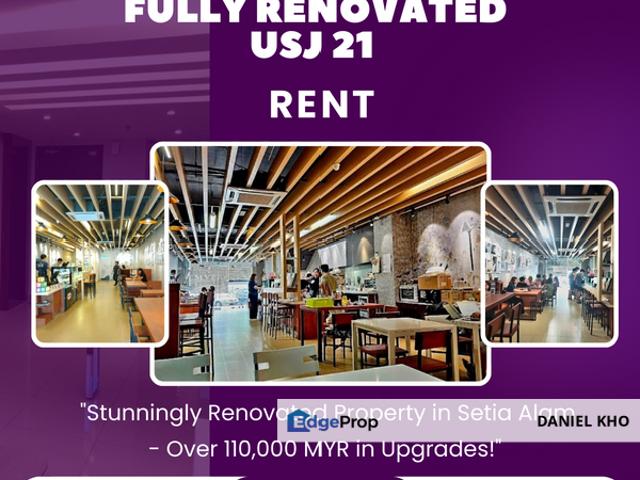 Shop for rent in Petaling, Subang Jaya