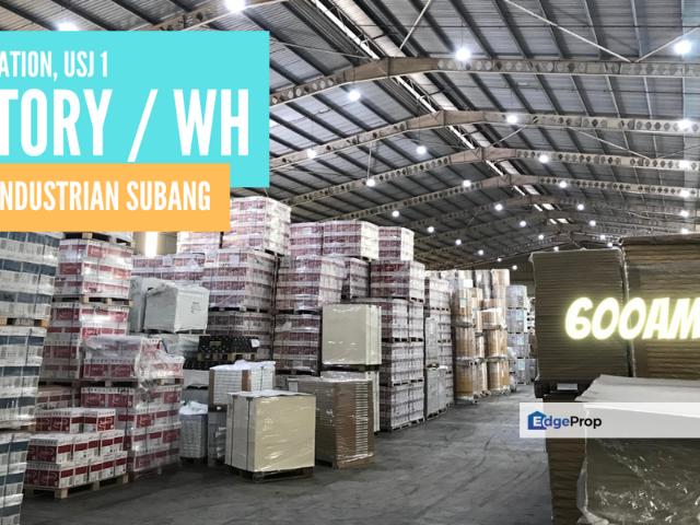 Warehouse for rent in Petaling, Alam Impian