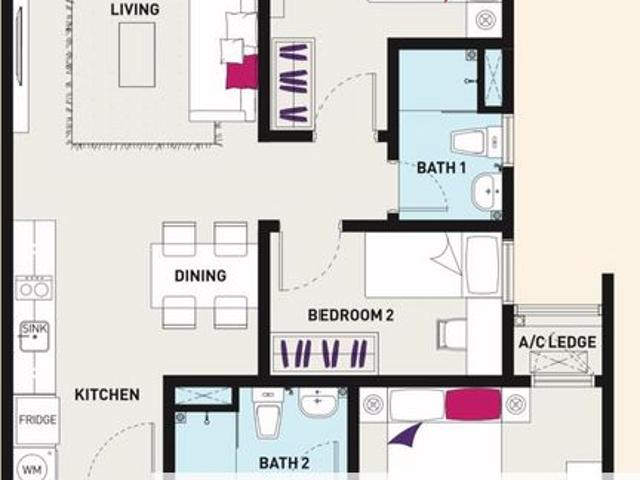 Condominium for rent in Petaling, Alam Impian