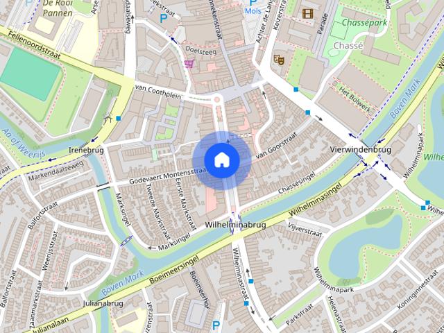 Appartement te huur in Centrum, Breda