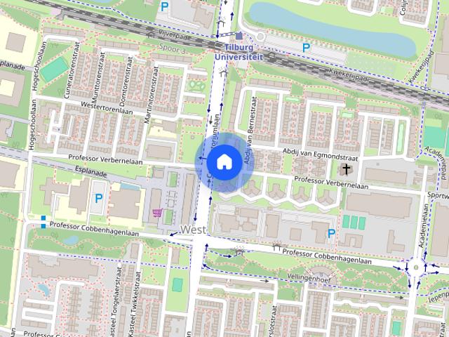 Appartement te huur in West, Tilburg