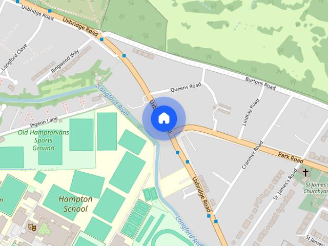 Apartment for rent in Hampton Hill, Greater London