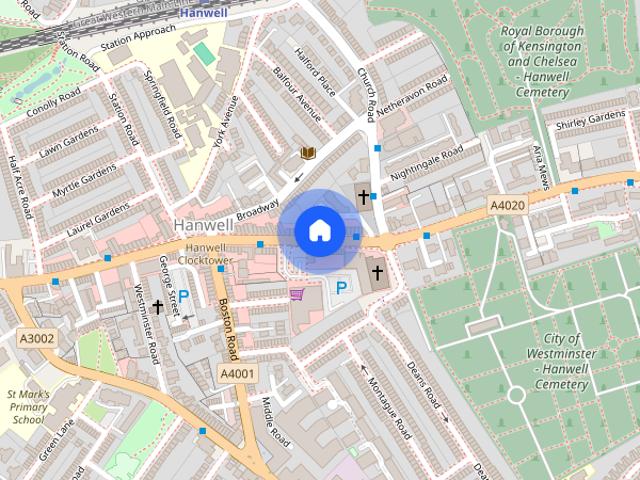 Apartment for rent in London Borough of Ealing, Hanwell