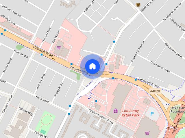 Apartment for rent in Yeading, Greater London