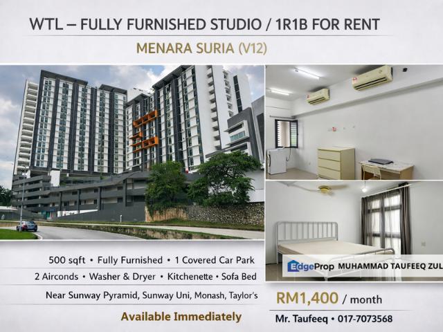 Condominium for rent in Petaling, Subang Jaya