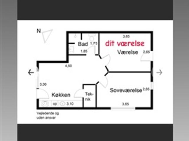 Lejlighed til leje i Århus