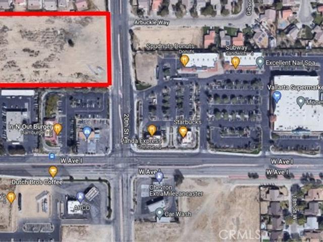 Land for sale in Lancaster, California