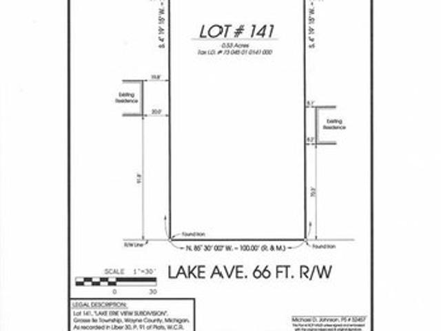 Land for sale in Grosse Ile, Michigan