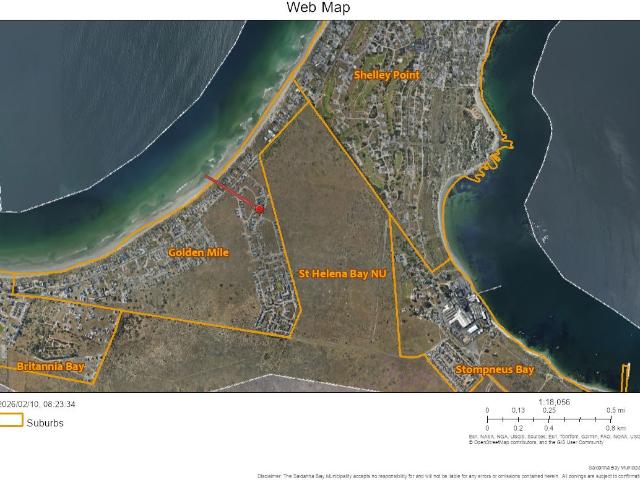 Land for sale in West Coast, Britannia Bay