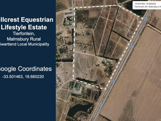Land for sale in West Coast, Riebeeck Valley