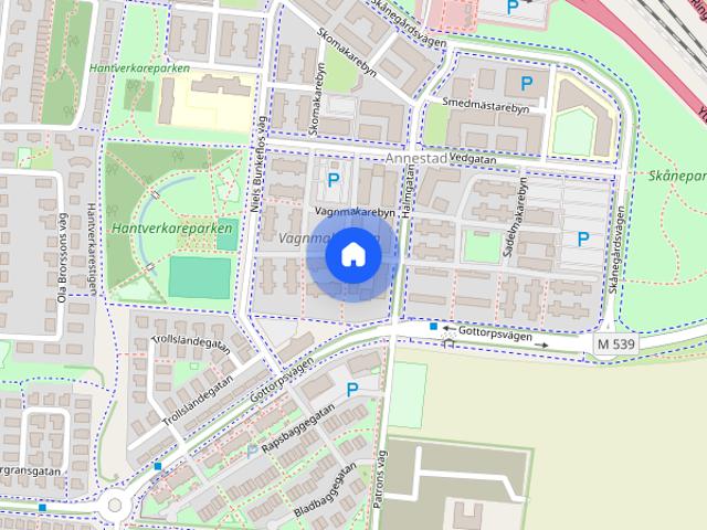 Lägenhet hyra i Bunkeflostrand, Skåne