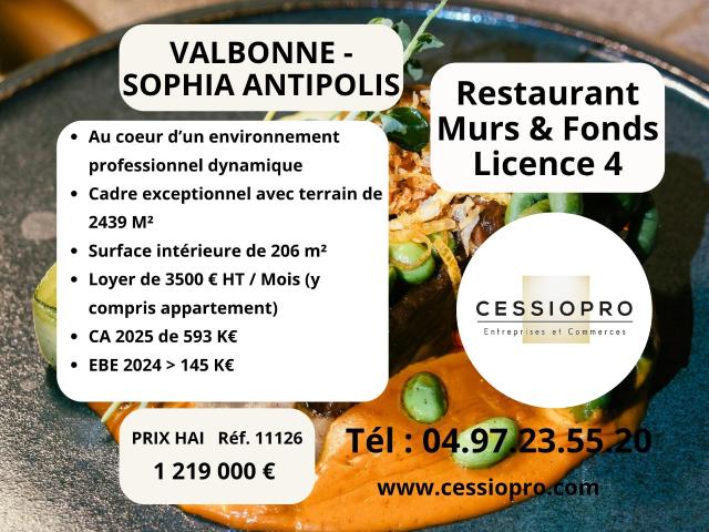 Local Commercial vente à Grasse, Valbonne