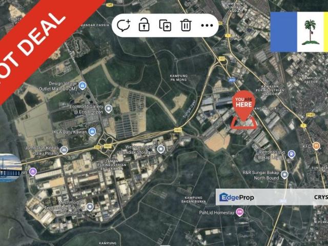 Warehouse for sale in Wellesley, Penang