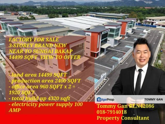 Warehouse for sale in Wellesley, Penang