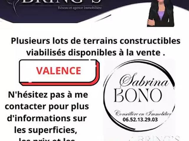 Terrain vente à Valence