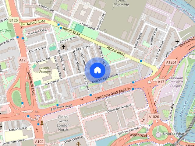 Apartment for rent in Aberfeldy Village, Blackwall
