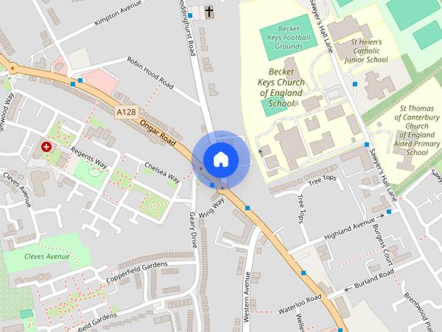 Apartment for rent in Pilgrims' Hatch, Navestock Side