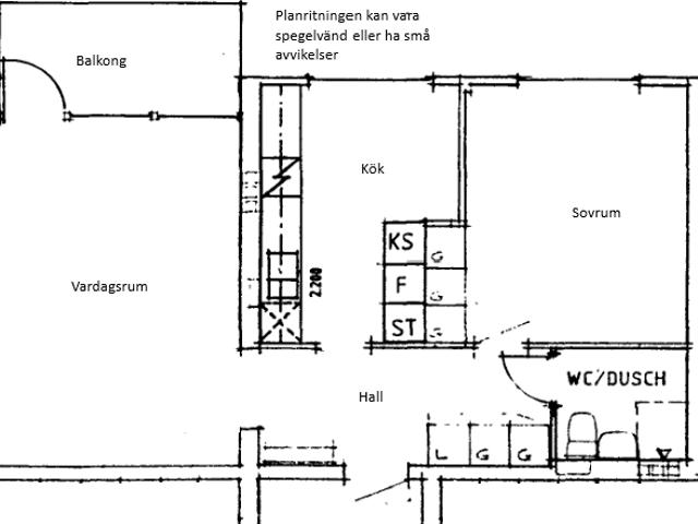 Lägenhet hyra i Nybro, Kalmar