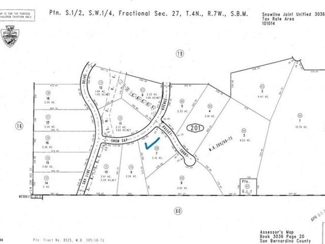 Land for sale in Pinon Hills, California