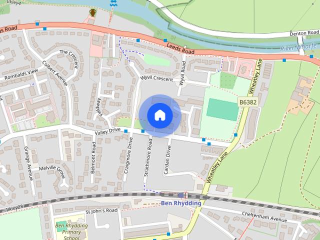 House for rent in Ben Rhydding, Bradford