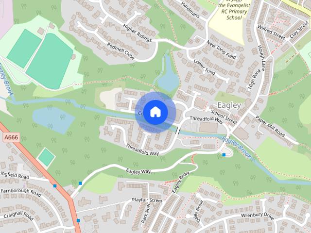 Apartment for rent in Lee Bank, Greater Manchester