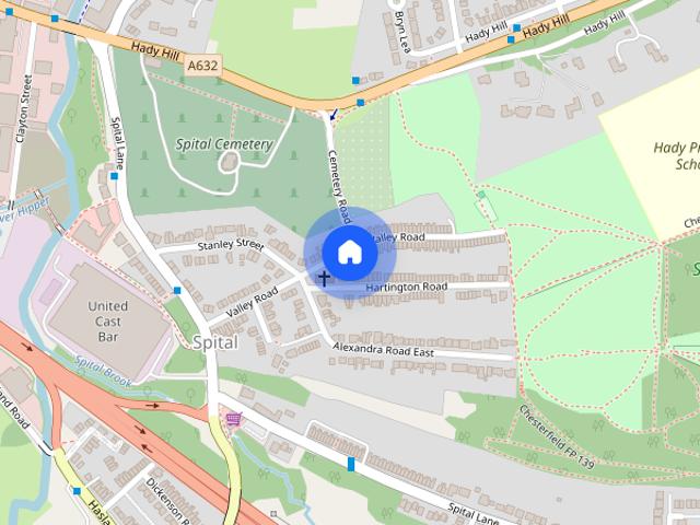 Room for rent in Hady, Chesterfield