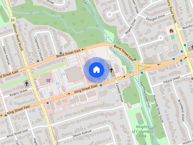 Apartment for rent in Eastdale, Oshawa