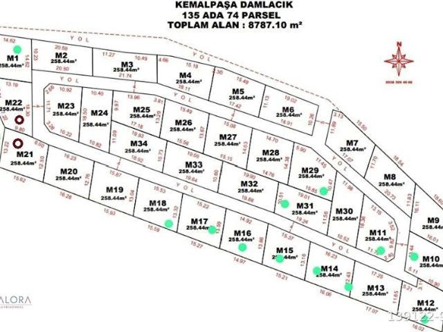 Kemalpaşa, İzmir içerisinde satılık Arsa
