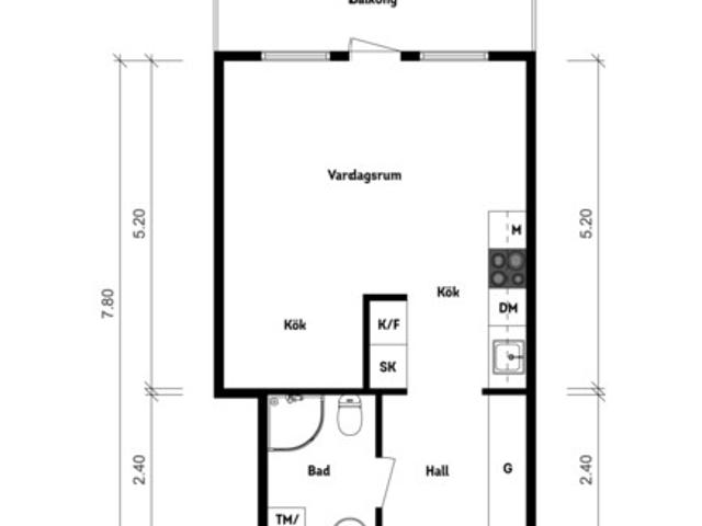 Bostadsrätt till salu i Göteborg