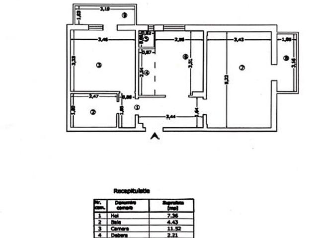 Apartament vânzări în Mogosani, Dâmbovița