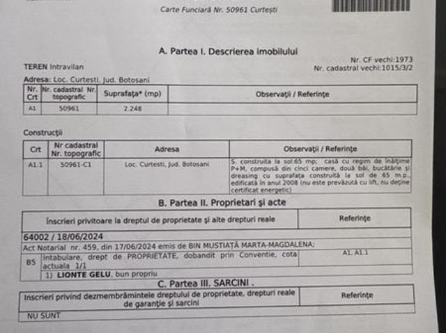 Casă vânzări în Curtesti