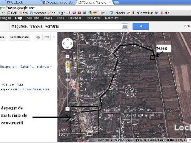 Teren vânzări în Romani