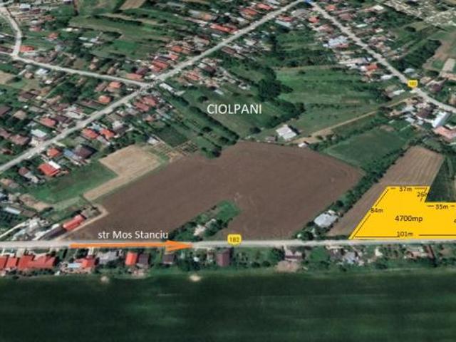 Teren vânzări în Ciolpani
