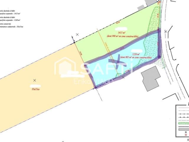 Terrain vente à Vandré, La Devise