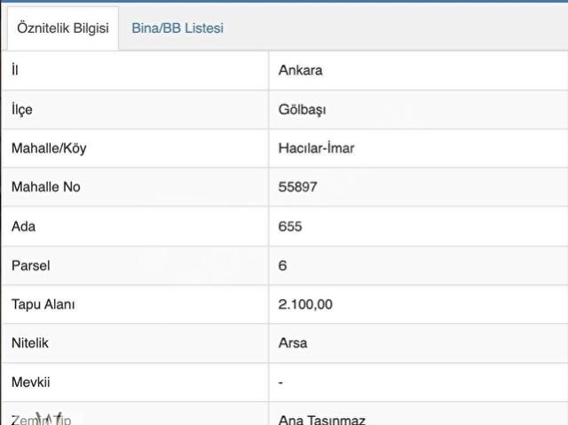 Gölbaşi, Ankara içerisinde satılık Arsa