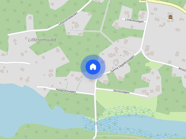 Hus hyra i Lillströmsudd, Strömma